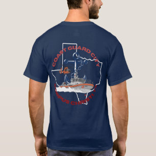 Kustbevakningsstaden Corpus Christi, Tx T-Shirt