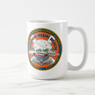 Kustbevakningstation Miami Beach Kaffemugg