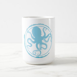 Kustblå bläckfisk 2 kaffemugg