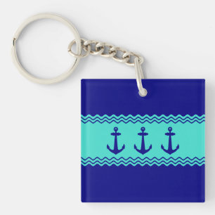 Kustblåturkos Rand Anchor Nautical