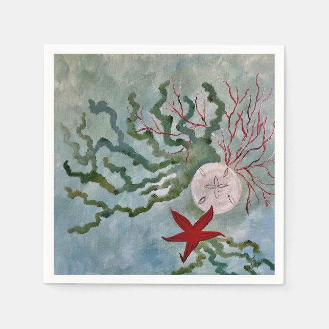 Kustblöjor Pappersservett (Framsidan)