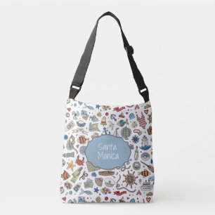 Kustboende, Nautisk design Tote Bag Axelväska