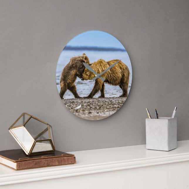 Kustbrunbjörn Stor Klocka (Kontor)