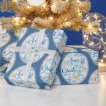 Kustbuss - Julsäsong och HÄLSNING Presentpapper<br><div class="desc">Släng dina julklappar i kust- eller strandflata med denna papper med inslagning av SEAS & HÄLSNING elegant med kalligrafi av manusskrift typografi som accentueras med stjärnfisk i turkos akvblått på valfri bakgrund färg (visas med mörk blått färg). ASSISTANS: Om du vill ha hjälp med designändring eller anpassning, ändra designen eller...</div>