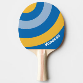 Kustcirkelrand med namn pingisracket
