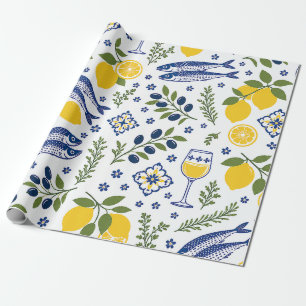 Kustcitronpresentpapper Presentpapper