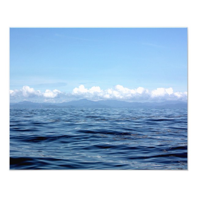 KustCosta Rica-fotografi Skriv ut2 Fototryck (Framsidan)