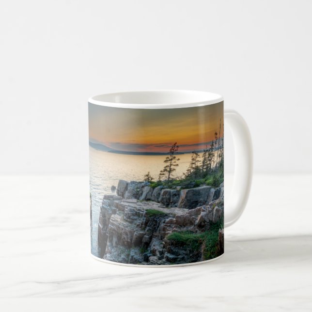 Kusten | Acadia National Park, Maine Kaffemugg (Framsida höger)