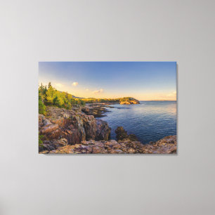 Kusten Acadia National Park, Schooner Head Canvastryck