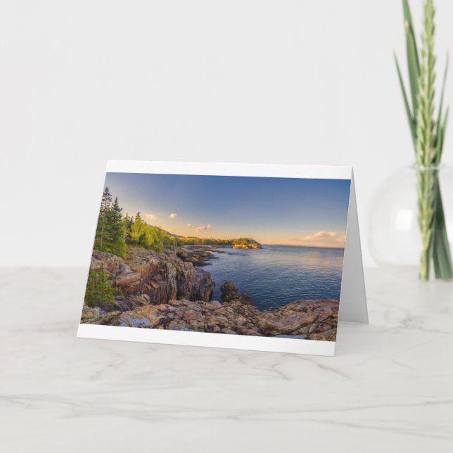 Kusten | Acadia National Park, Schooner Head Kort (Framsida)