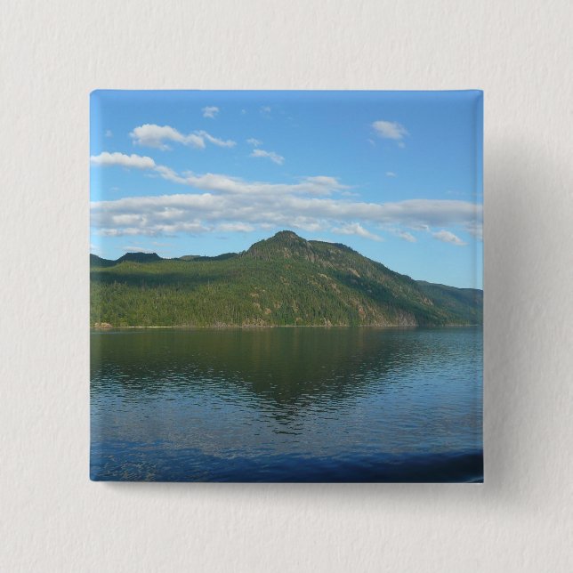 Kusten av British Columbia i Scenic Kanada Knapp (Framsida)