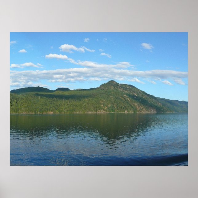Kusten av British Columbia i Scenic Kanada Poster (Framsidan)