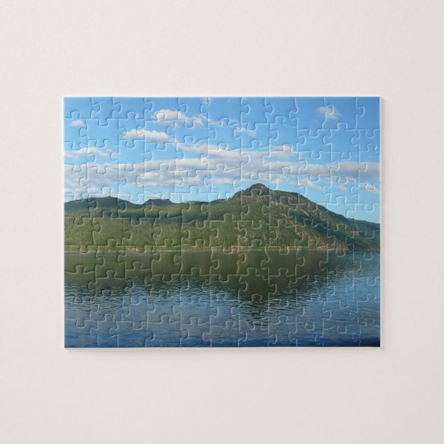 Kusten av British Columbia i Scenic Kanada Pussel (Horisontell)