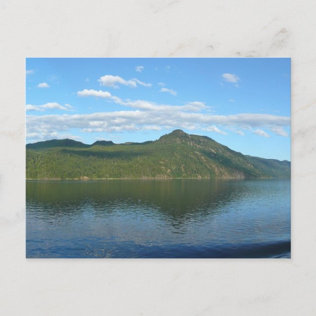 Kusten av British Columbia i Scenic Kanada Vykort (Framsida)