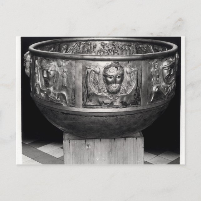 Kusten av Gundestrup Cauldron Vykort (Framsida)