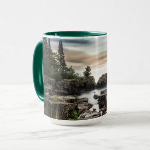 Kusten av Lake Superior Minnesota Mugg