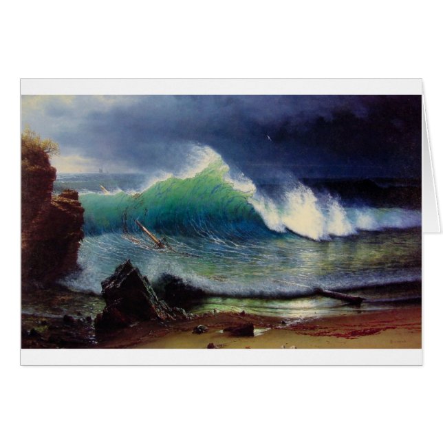 Kusten av turkoshavet OBS kort (Framsidan Horizontal)