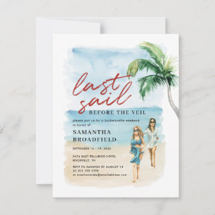 Kusten Bachelorette Helg Itinerary och Party Inbjudningar