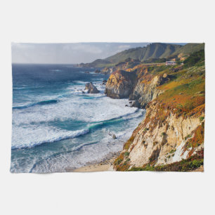 Kusten   Big Sur, Kalifornien Kökshandduk