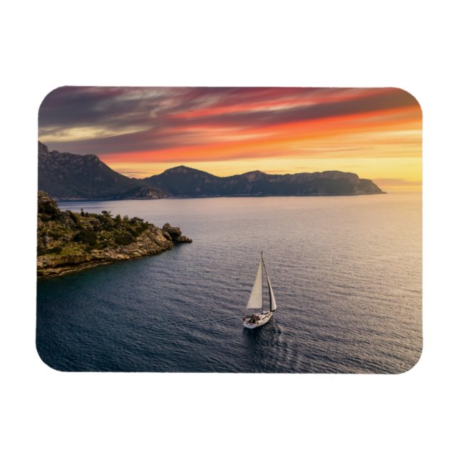 Kusten | Bodrum, Turkiet Magnet (Horisontell)