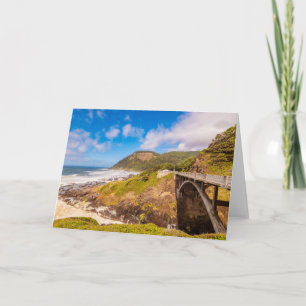 Kusten   Cooks Chasm, Yachats, Oregon Kort