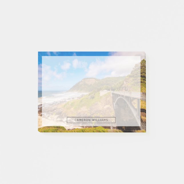 Kusten | Cooks Chasm, Yachats, Oregon Post-it Block (Framsida)