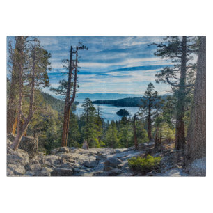 Kusten   Emerald Bay, Sjö Tahoe, Kalifornien