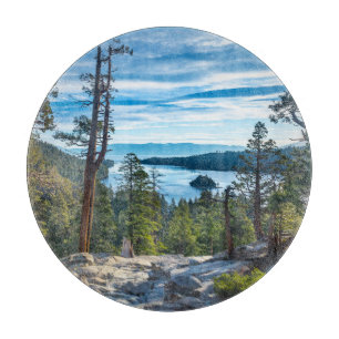 Kusten   Emerald Bay, Sjö Tahoe, Kalifornien