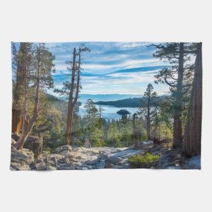 Kusten   Emerald Bay, Sjö Tahoe, Kalifornien Kökshandduk