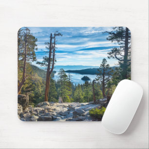 Kusten Emerald Bay, Sjö Tahoe, Kalifornien Musmatta