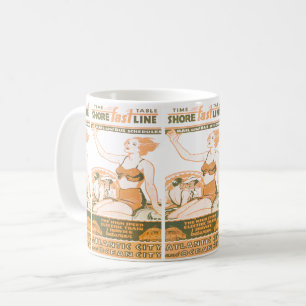 Kusten fastar fodrar schemat kaffemugg