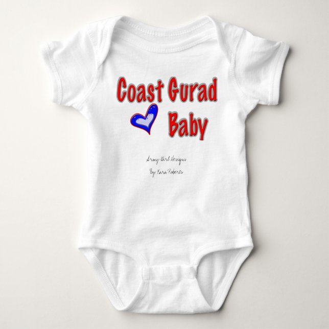 Kusten Guard Baby T Shirt (Framsida)