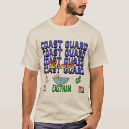 Kusten Guard Beach, Eastham, Massachusetts T Shirt