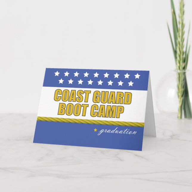 Kusten Guard Boot Camp Studenten Kort (Framsida)