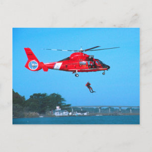 Kusten Guard Chopper-vykort Vykort
