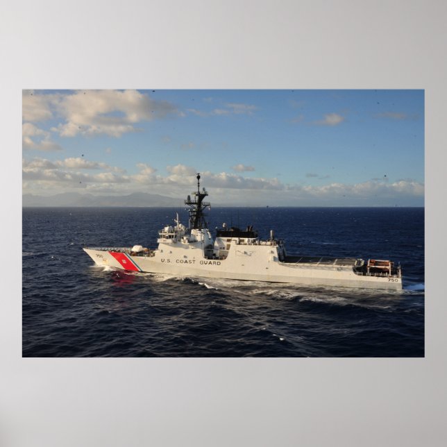 Kusten Guard Cutter Bertholf Poster (Framsidan)