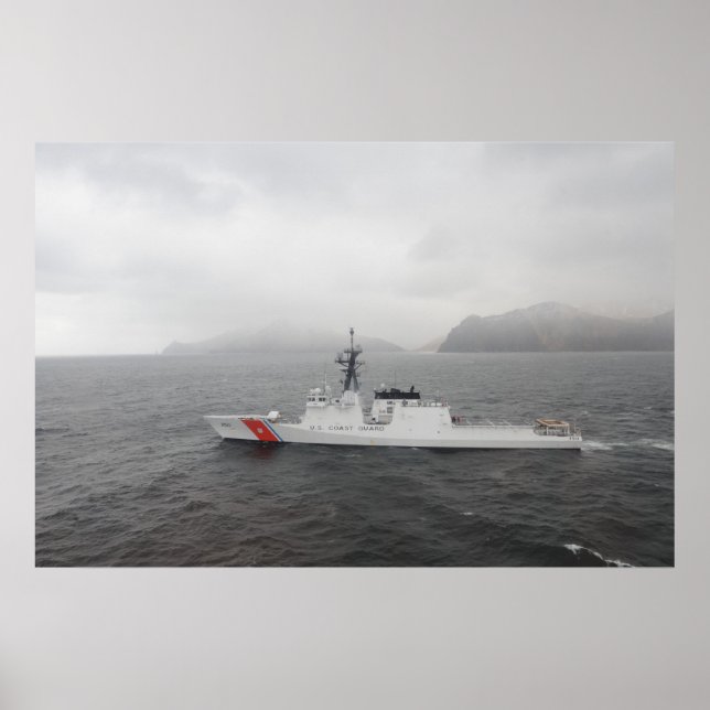 Kusten Guard Cutter Bertholf Poster (Framsidan)