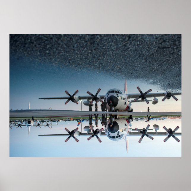 Kusten Guard HC-130 Hercules Poster (Framsidan)