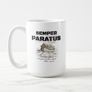Kusten Guard Latin Moto Quote’Semper Paratus’ Kaffemugg