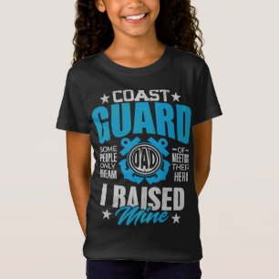 Kusten Guard Pappa Gift tog upp min Hero Kusten Gu T Shirt