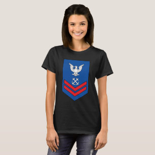 Kusten Guard Rank E-5 andra klass Petty Officer Tee Shirt