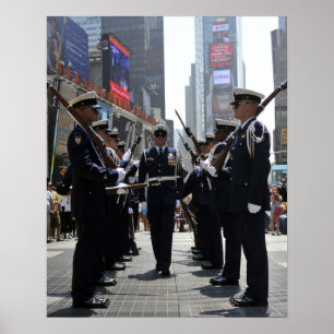 Kusten Guard Silent Drill Team Poster
