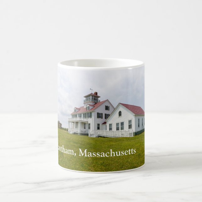 Kusten Guard Station Eastham Massachusetts Kaffemugg (Center)