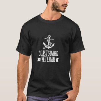 Kusten Guard Veteran Sea Rädding Coastal Job Coast T Shirt
