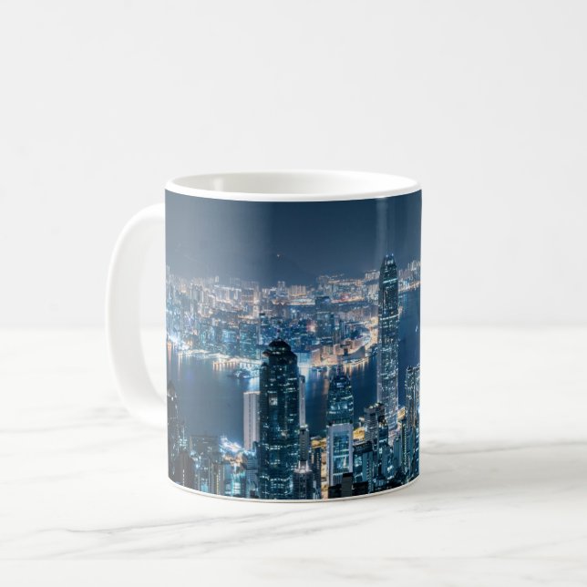 Kusten | Hongkong-ön, Asien Kaffemugg (Framsida vänster)