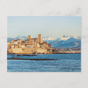 Kusten i Antibes Vykort