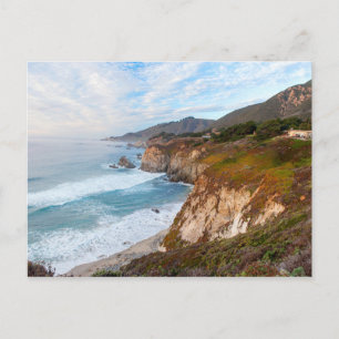 Kusten i Big Sur Vykort