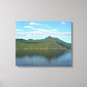 Kusten i British Columbia i Scenia Canada Canvastryck