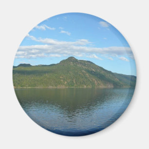 Kusten i British Columbia i Scenia Canada Magnet