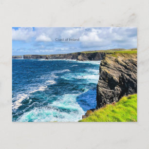 Kusten i Irland, fotografi, Vykort